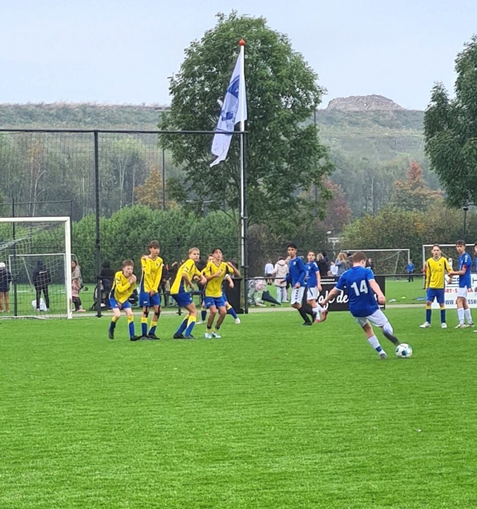 Jongeren tijdens een sportactiviteit