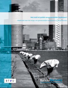 Omslag van het rapport Het imago van gemeentelijke handhavers
